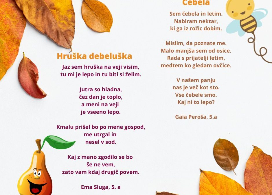 S pesmico v jesenske dni